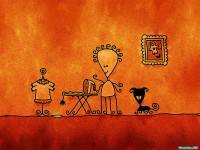 Обои для рабочего стола - Red Pack Wallpapers