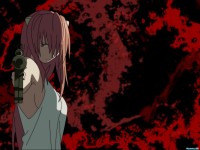 Обои для рабочего стола - Elfen Lied