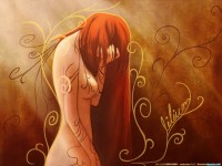 Обои для рабочего стола - Elfen Lied