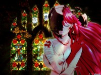 Обои для рабочего стола - Elfen Lied