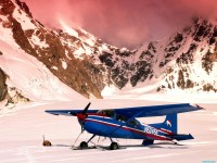     - Cessna 185 Ski Plane, Mount McKinley, Alaska
