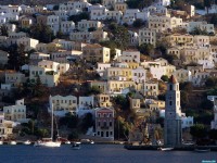     - Harbor Town of Yialos, Island of Symi, Greece