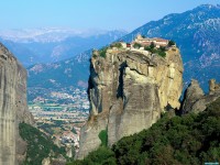     - Monastery of Agia Triada, Meteora, Greece