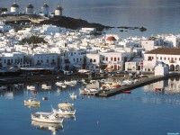     - Mykonos Harbor, Cyclades, Greece