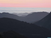 Обои для рабочего стола - Big Sur at Dusk California
