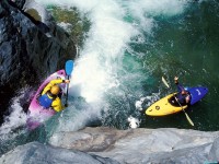     - Running Showerhead Falls, Trinity River, California