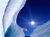     - Leaping the Abyss, Ruth Gorge, Alaska
