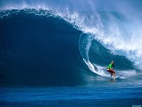 Обои для рабочего стола - Bottom Turn, Backdoor Pipeline, Oahu