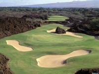 Обои для рабочего стола - 17th Hole, Mauna Lani, Kamuela, Hawaii