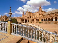     - Plaza de Espana, Seville, Spain