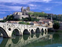 Обои для рабочего стола - Ord River, Beziers, France