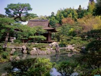 Обои для рабочего стола - Ginkakuji Temple, Kyoto, Japan