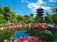 Обои для рабочего стола - Toji Temple, Kyoto, Japan