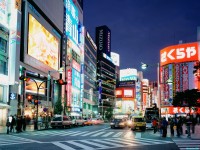 Обои для рабочего стола - East Shinjuku, Tokyo, Japan