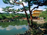 Обои для рабочего стола - Kinkaku-ji Temple, Kyoto, Japan